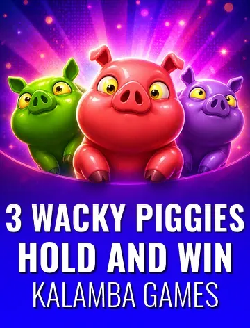 3 Wacky Piggies Hold and Win