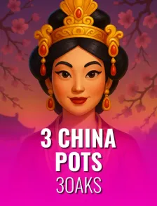 3 China Pots