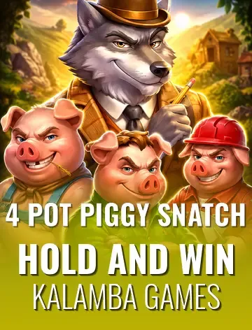 4 Pot Piggy Snatch Hold and Win
