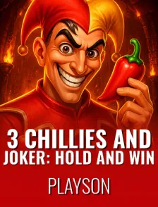 3 Chillies and Joker: Hold and Win