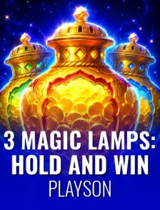 3 Magic Lamps: Hold and Win