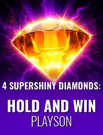 4 Supershiny Diamonds: Hold and Win