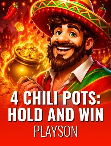 4 Chili Pots: Hold and Win